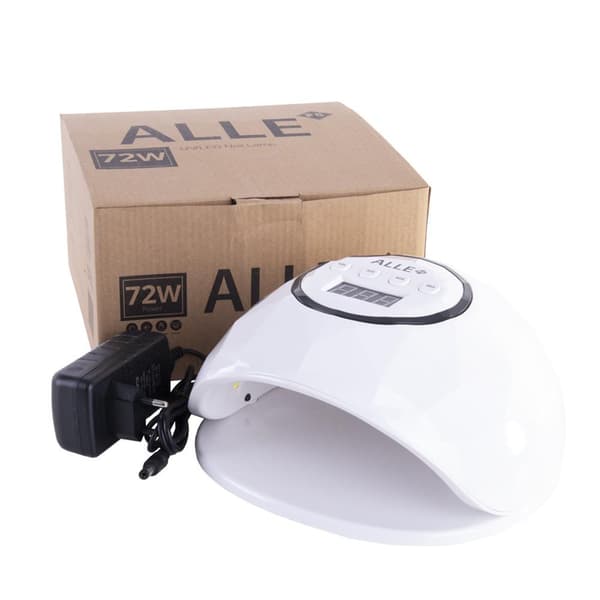UV/LED 72W - Nagellampa - Diamond - F5 - Vit