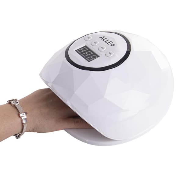 UV/LED 72W - Nagellampa - Diamond - F5 - Vit