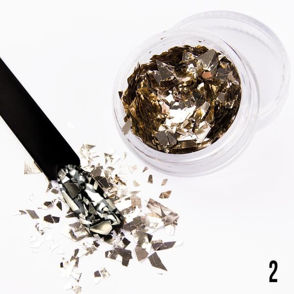 Nageldekorationer - Broken Mirror - 02