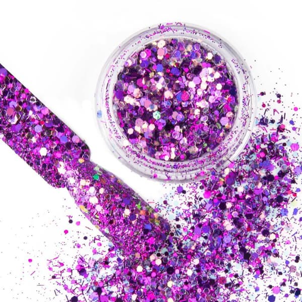 Nagelglitter - Wink Effect - Hexagon - 17