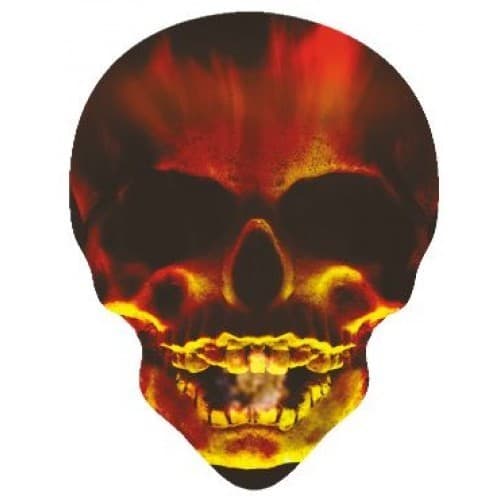 Plektrum 7-pack Hologram - flame skull