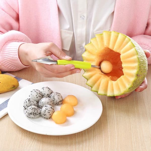 Melonskopa , fruktskopa , glasskopa , melonskärare