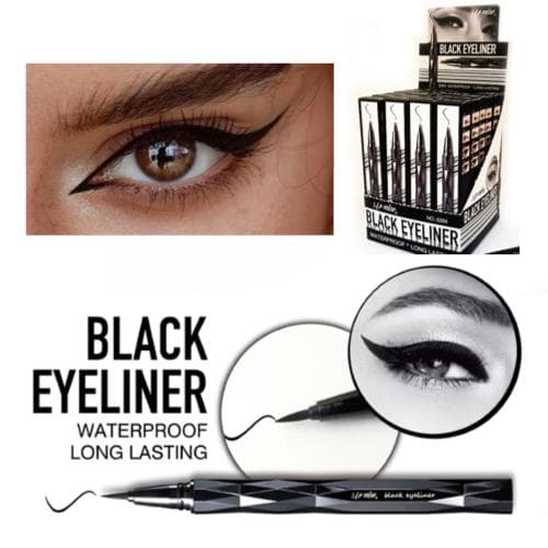 Eyeliner - flydende præcision - Sort - Vandtæt