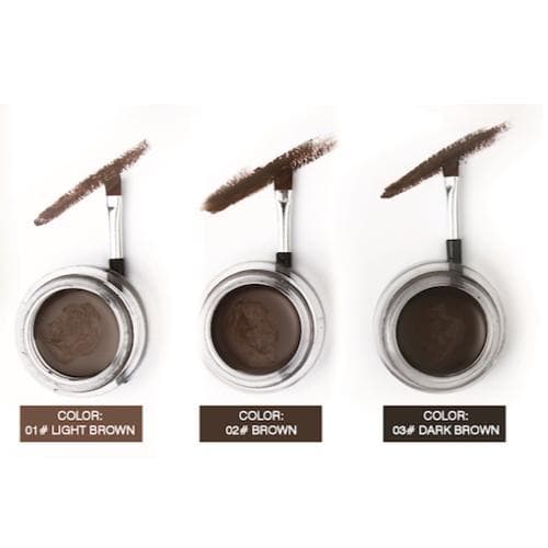 Øyenbrynsgelé - Øyenbrynspomade - 2in1 Eyeliner