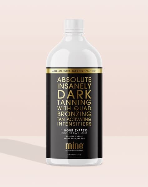 Mine Tan Spraytanvätska - Absolute Insanely dark