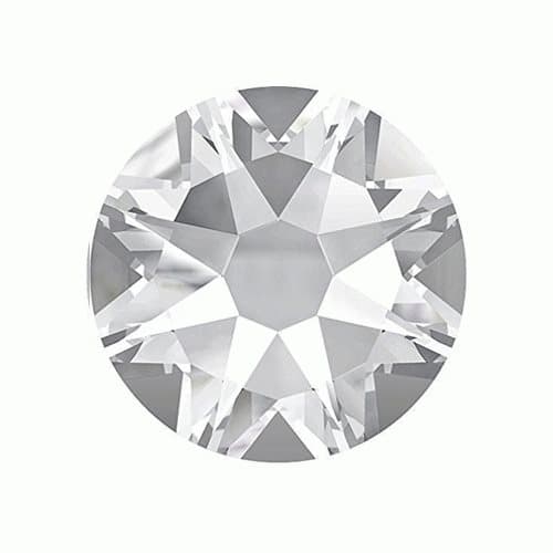 Swarovskistenar till tandsmycke - 25-pack vit