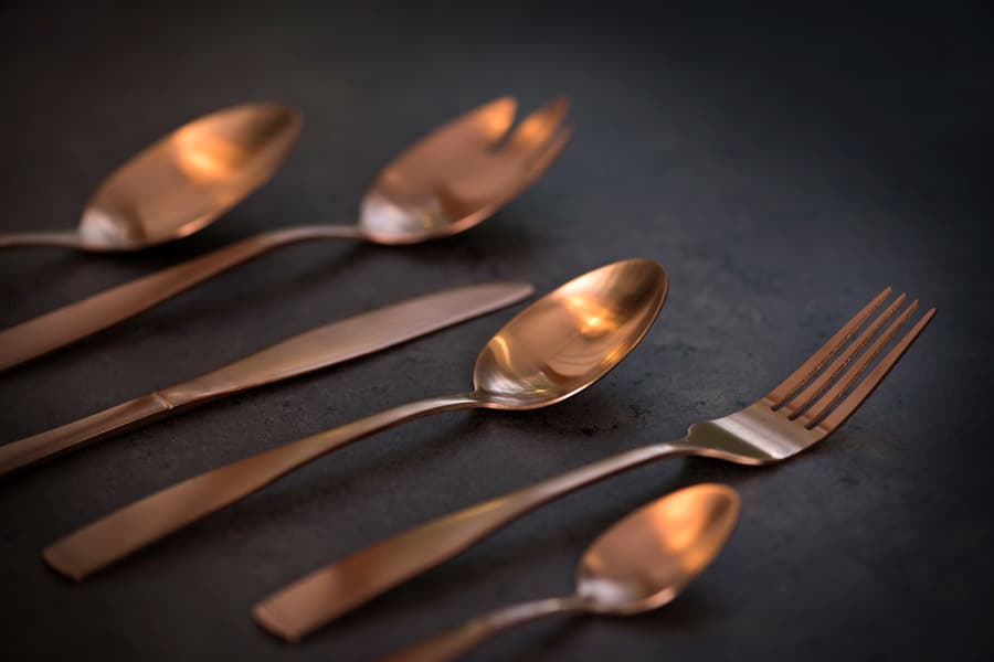 Maku Cutlery rose gold 16pcs