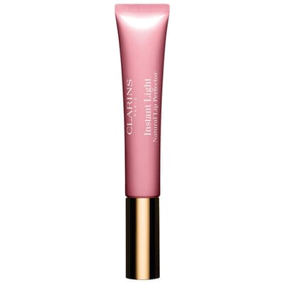 Clarins Instant Light Natural Lip Perfector Tube #07 Toffee Pink Shimmer 12ml