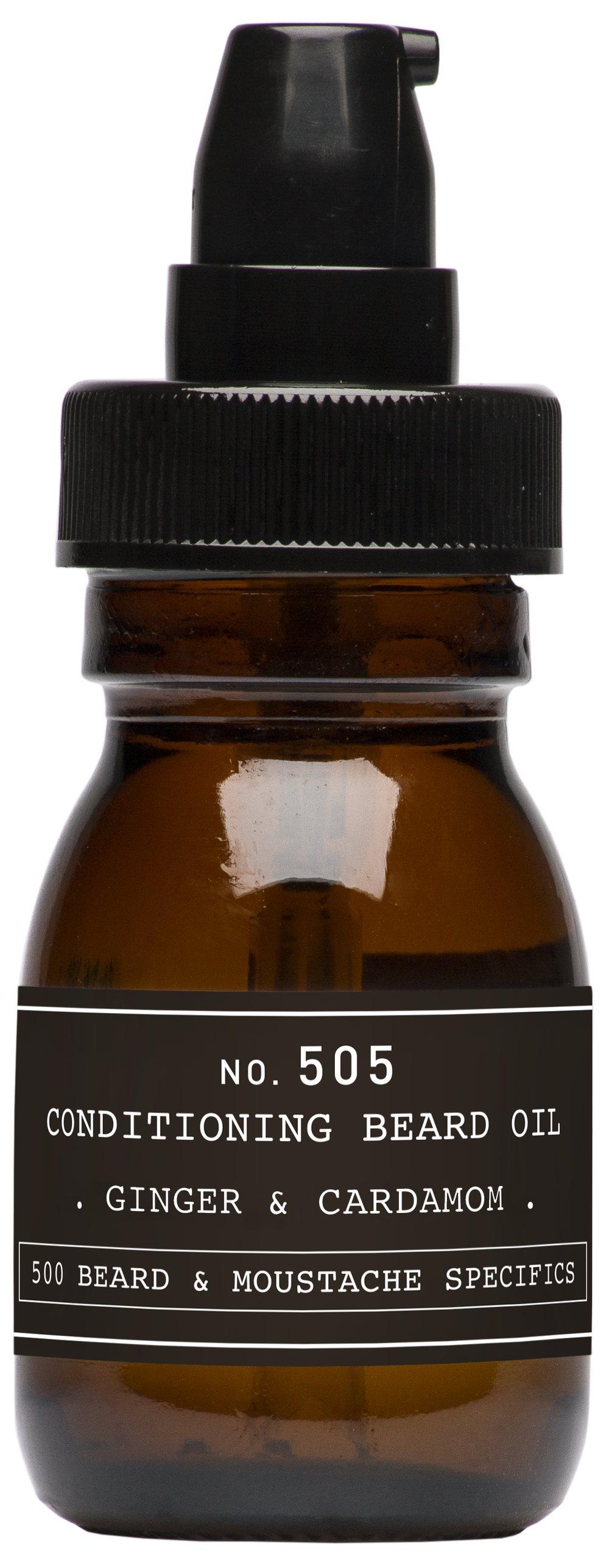 Depot - No. 505 Conditioning Beard Oil - Ginger Cardamom