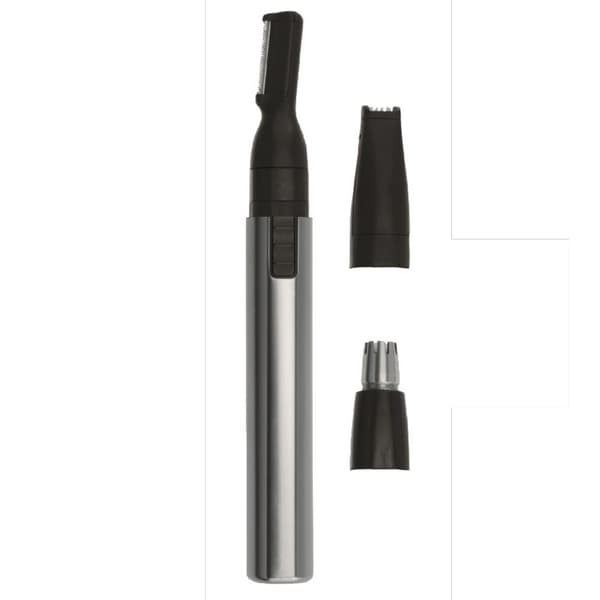 Wahl - Nose/Ear Trimmer Micro Groomsman Svart, Silver