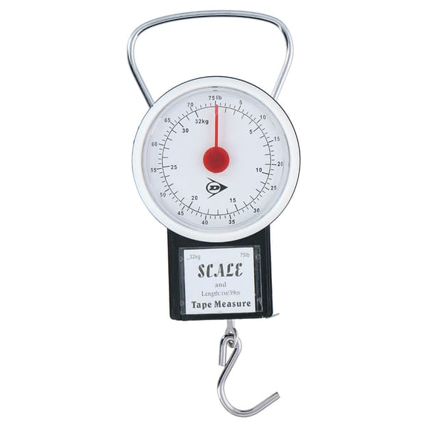 Bagasjevekt med krok og målebånd - maks. vekt 32 kg