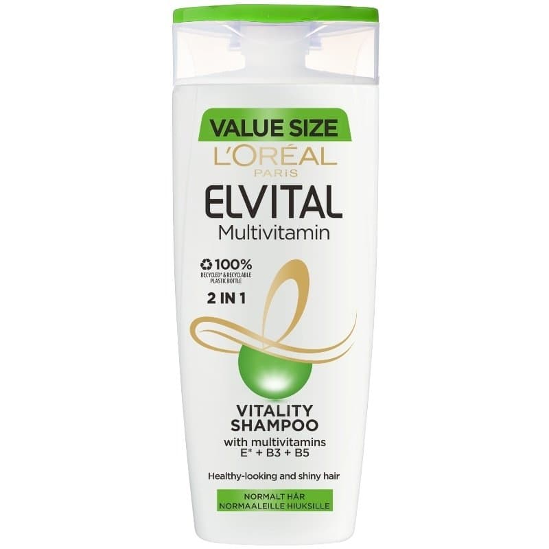 LOral Paris - Elvital Multivitamin 2in1 Vitality Shampoo 400 ml