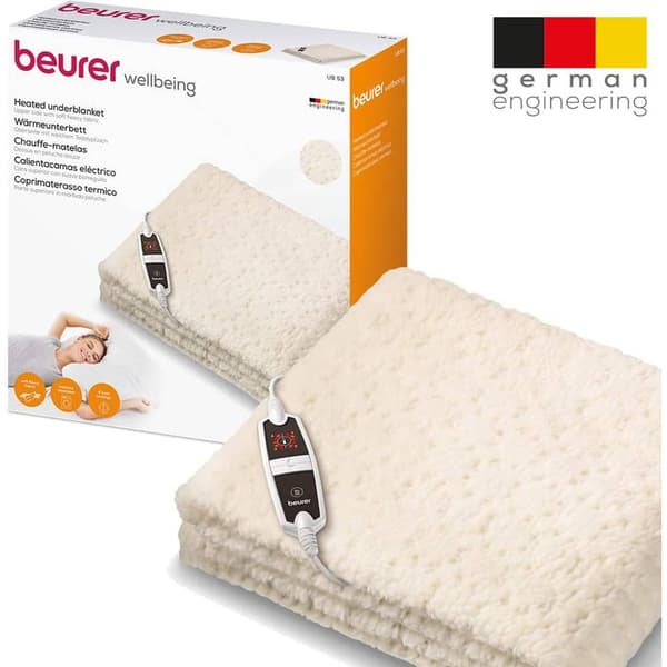 Beurer UB 53 Teddy Single Sängvärmefilt 60 W Vit