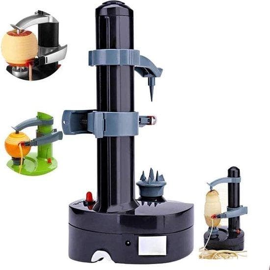 Easy Peeler - Potato Skill - Peel -enhet på batterier - Fruit Peeler - Multifunktionell Schiller - Vegetabilisk Peeler - Inklusive 2 reservblad - Schi