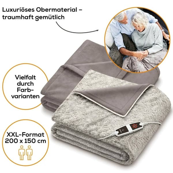 Beurer HD 150 XXL Nordic Cosy Värmetäcke 150 W Mullvad