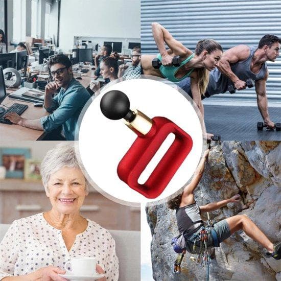 Massagevapen - Hälsa - Muskelsmärta - Massaganordning - Djup vävnadsterapi - GOSERING Vikt - Avslappning - Slimming - Muskler