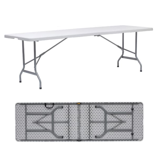 Sammenklappeligt campingbord 180x74cm