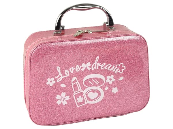 Makeup and Nail Set in Suitcase Pink