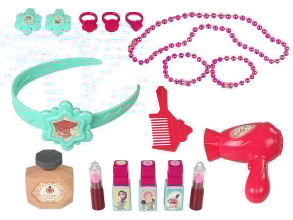 Beauty Set Toilet with Mirror Light Sound Jewellery