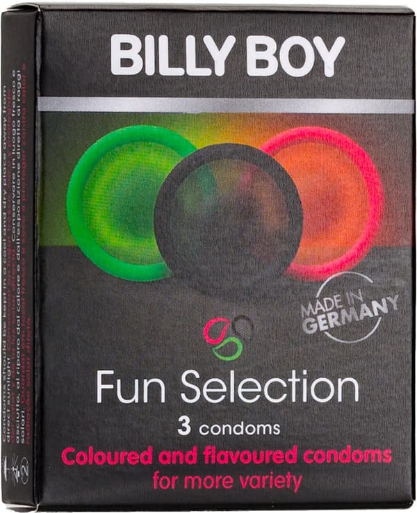 Billy Boy condom Fun Selection 3pcs