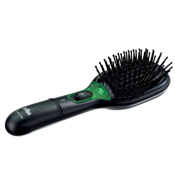 Braun BR710E Svart - Utslätningsborste för enkel och effektiv användning.