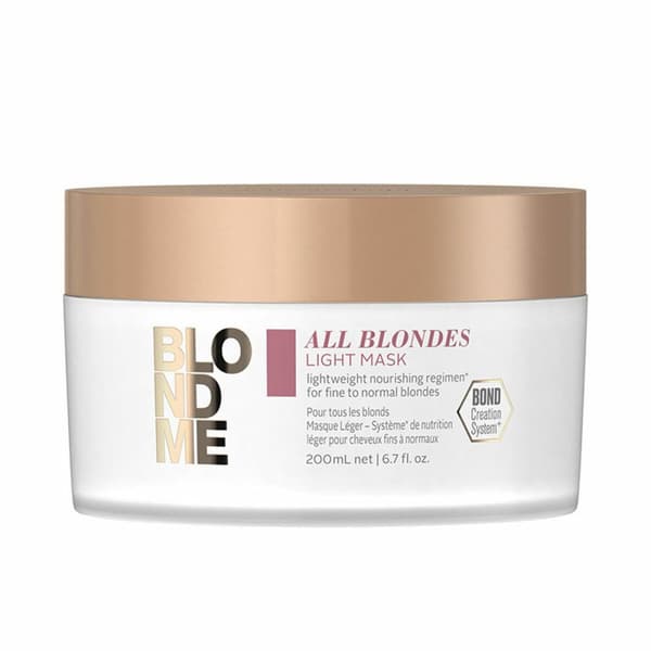 Schwarzkopf Blond Me 200 ml - Hoitava hiusnaamio vaaleille hiuksille