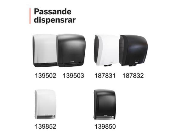 Tørkerull Katrin Plus System M 2L 140M (6 ruller) (1 stk.)