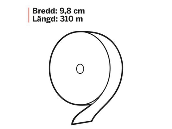 Toalettpapir Katrin Plus G M 2L 310M (6 stk) (1 stk.)