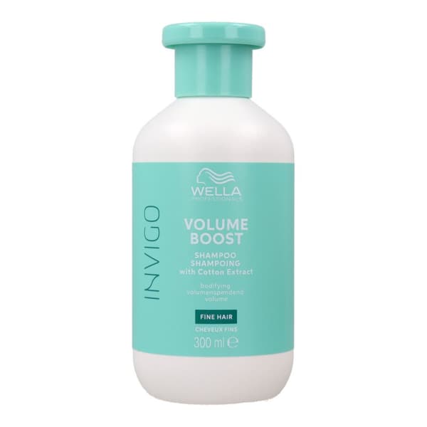 Volumengivende shampoo Wella Invigo Volume Boost 300 ml - Til øget volumen og fylde til dit hår.