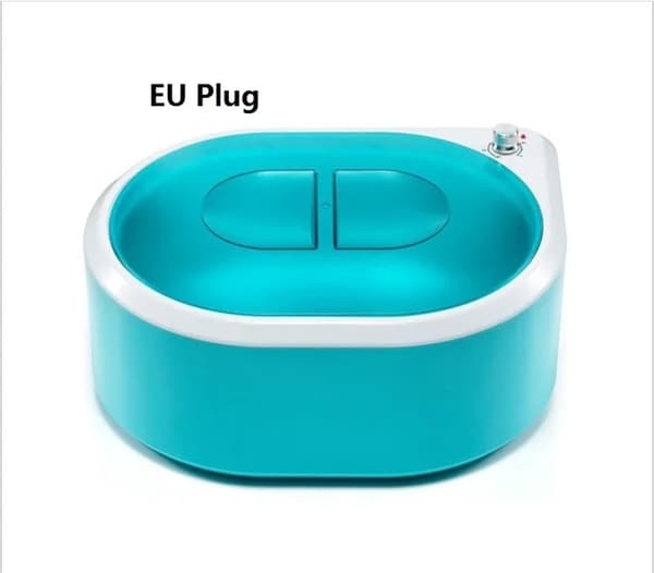 Parafiinivahalämmitin, käsikylpyhoito, karvanpoistohoito, Sininen kone EU-pistoke