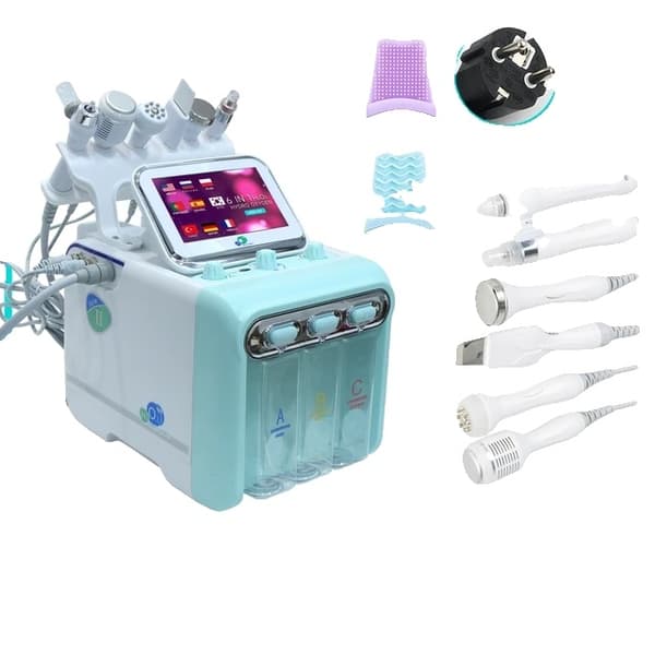 Ansigt Rensende Mikrodermabrasion Maskine, Vand Oxygen Hudpleje, Aqua Peeling Enheder, EU-STIK