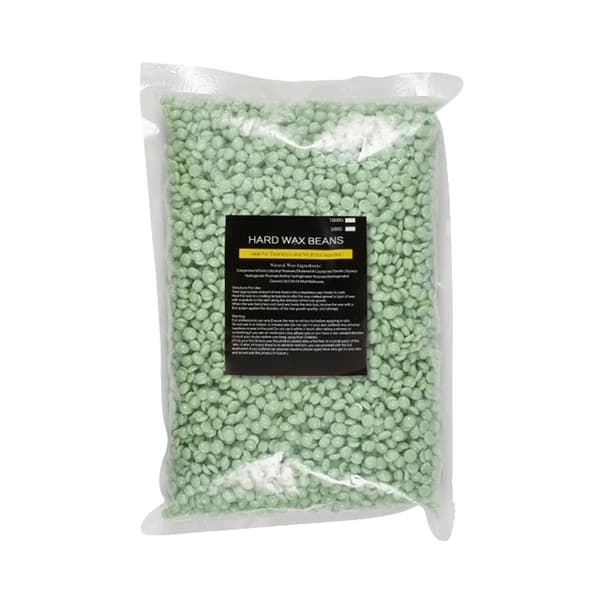 Hiustenpoistovaha, kovat vahapallot, naisille ja miehille kasvoille, vartalolle, bikinialueelle ja jaloille 1000g, 1000g mansikka