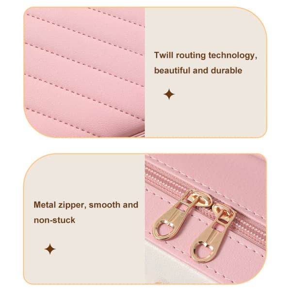 Meikkilaukku 21 cm Pink Small