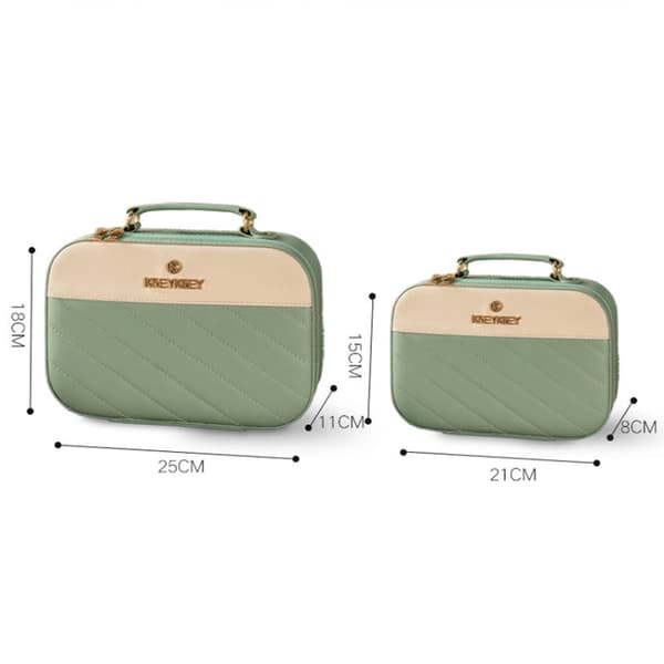 Meikkilaukku 21 cm Green Small