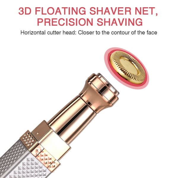 Ladyshaver 2 in 1 USB ladattava