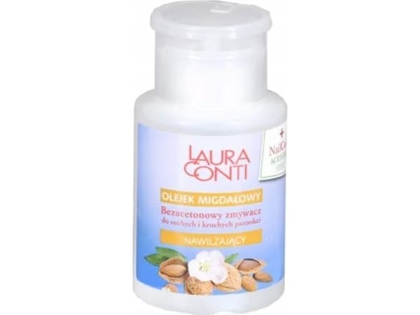 LAURA CONTI_Acetone-free nail polish remover Almond 150ml