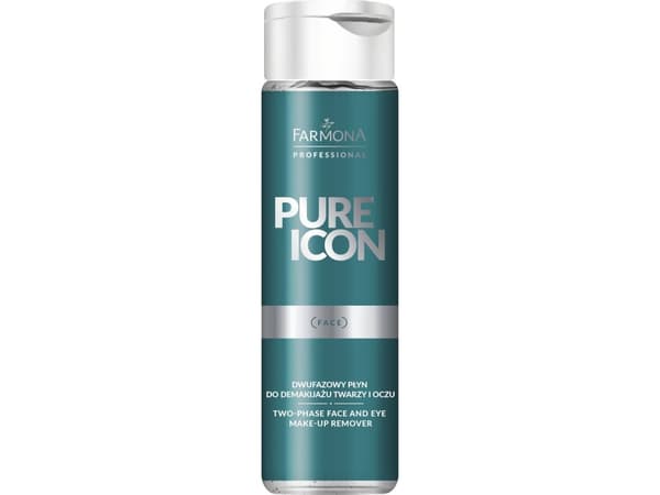 Alkotest FARMONA PROFESSIONAL_Pure Icon to-fase sminkefjerner for ansikt og øyne 250ml