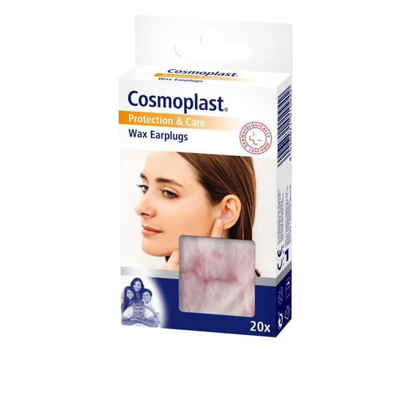 Wax earplugs 20 units
