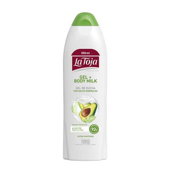 La Toja Aguacate Gel Crema Ducha 550ml