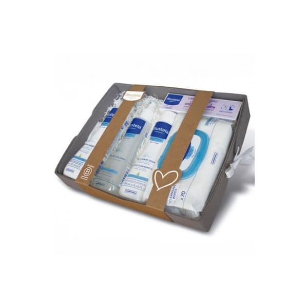 Mustela Grey Small Basket Set 5 Pieces