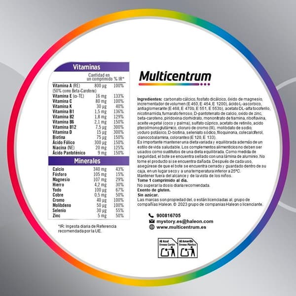 Multicentrum Woman 50+ 90 Tablets