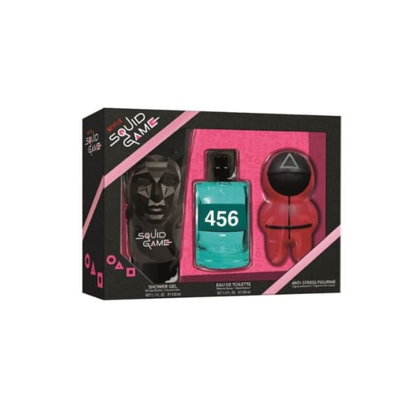 Squid Game Eau De Toilette Spray 100ml Set 3 Pieces