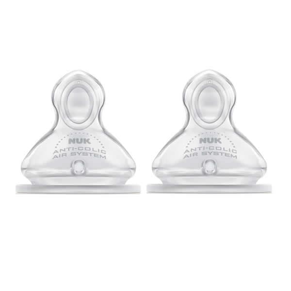 Nuk First Choice Size 2 Silicone Teat 2 Units