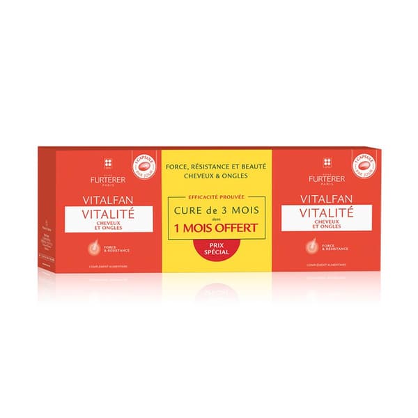 René Furterer Vitalfan Vitality Hair & Nails 3x30 Capsules