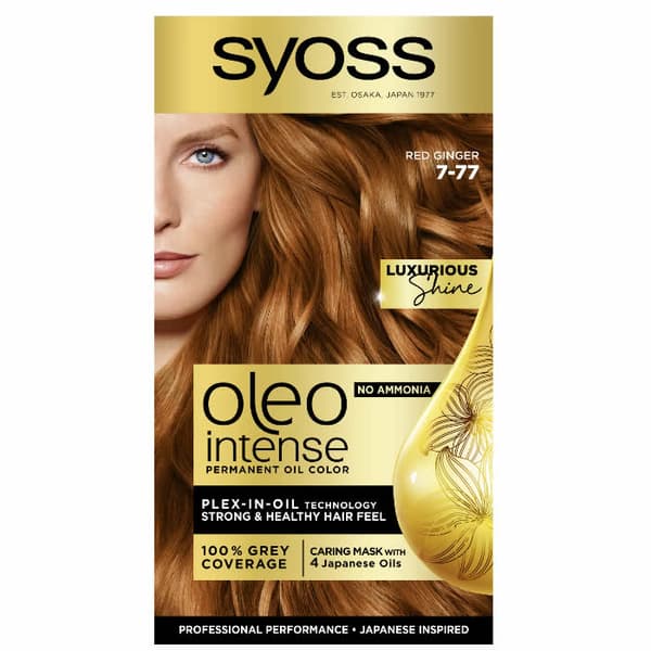Syoss Oleo Intense Permanent Hair Color 7-77 Dark Blonde