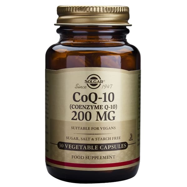 Solgar Coenzyme Q-10 200mg 30 Capsules