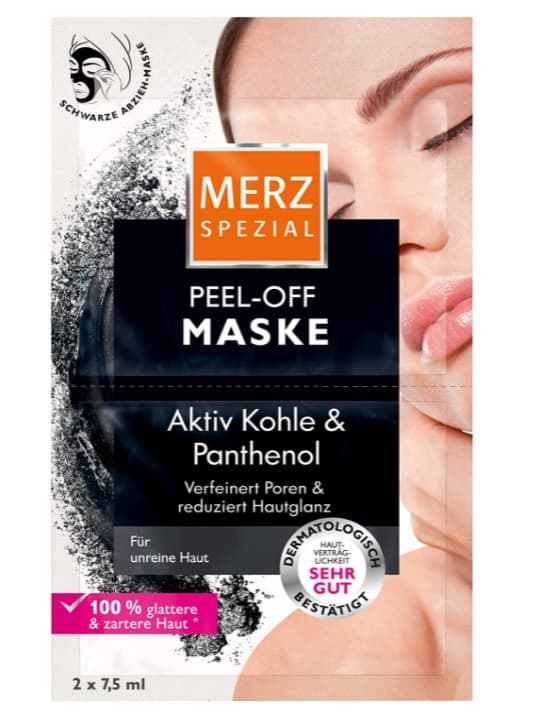Merz Spezial Ansiktsmask Peel-off, 2x7,5ml - Tyska Hudvårdsprodukter