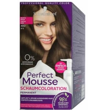Perfekt Mousse Varmbrun Hårfärg 450 ml (Från Tyskland)