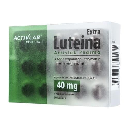 Lutein Extra Kosttillskott med 30 Kapslar