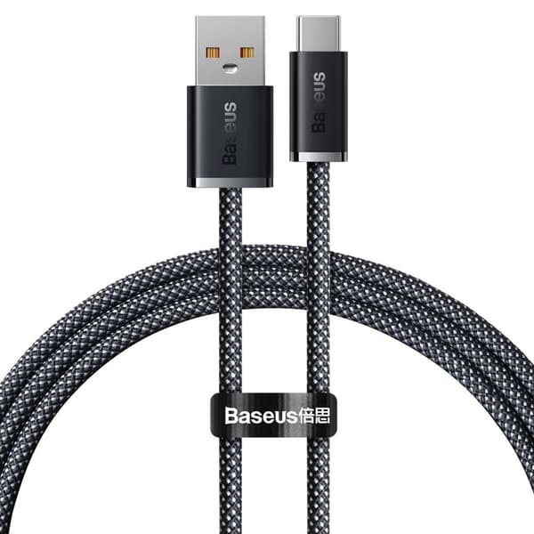 Baseus Dynamic Serien Kabel USB till USB Typ C 100W 1m Grå (CALD000616)